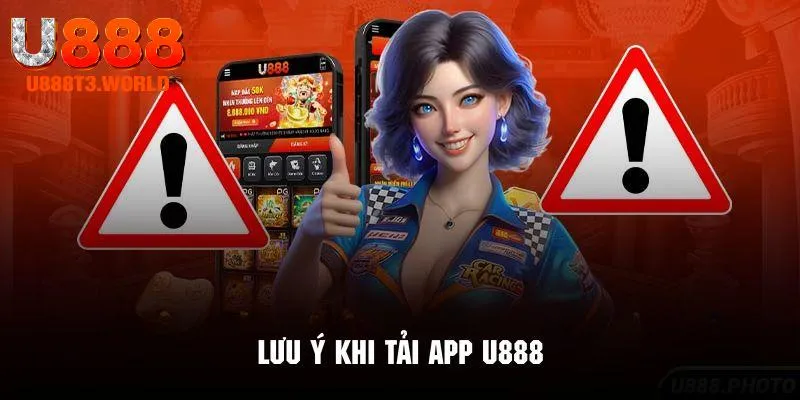 Một số lưu ý quan trọng khi thực hiện tải app U888 bạn nên biết